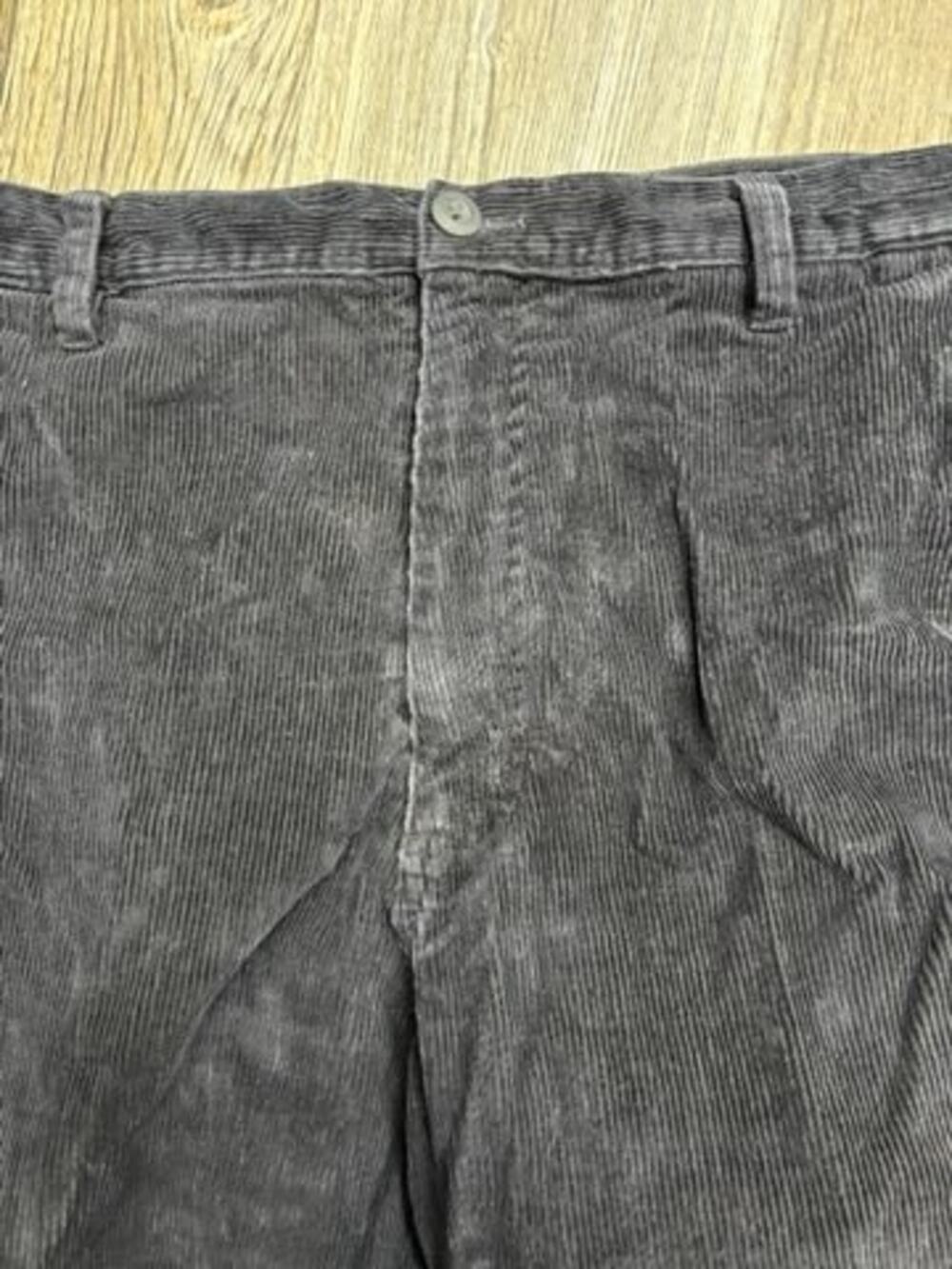 R&R Casuals Men's Corduroy Cargo Pants 34x32 Fader Black - Picture 7 of 7